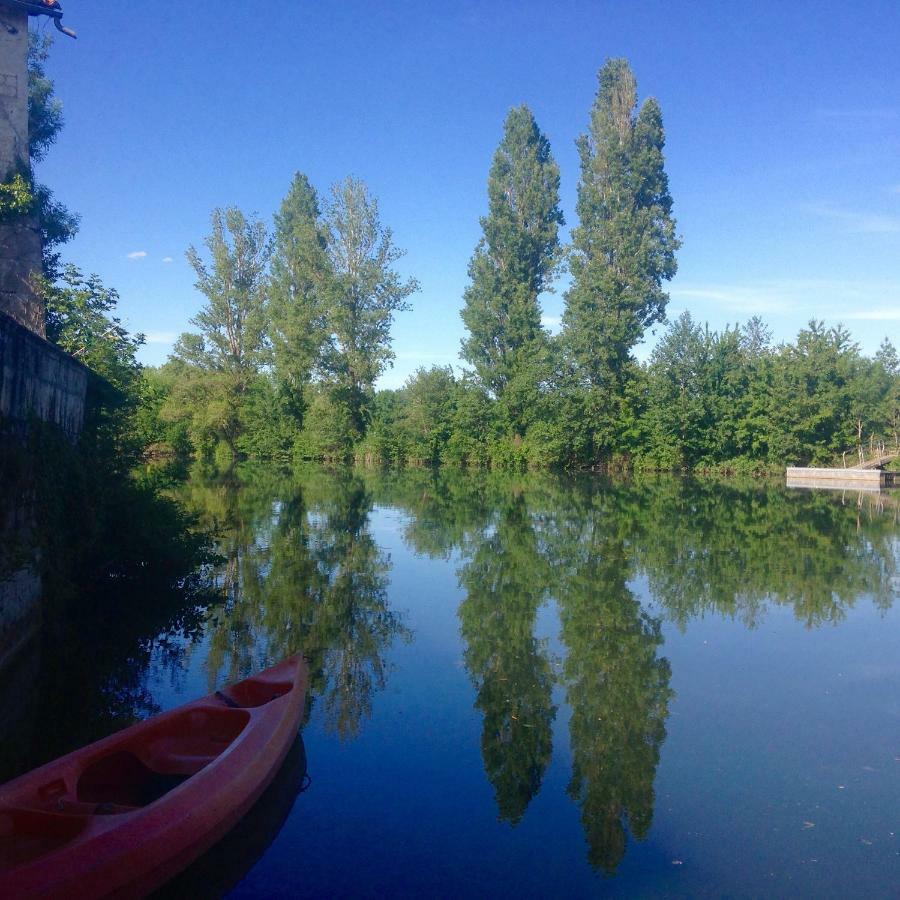 La Rive Chambre D Hotes The Riverside Retreat Jarnac Exterior foto